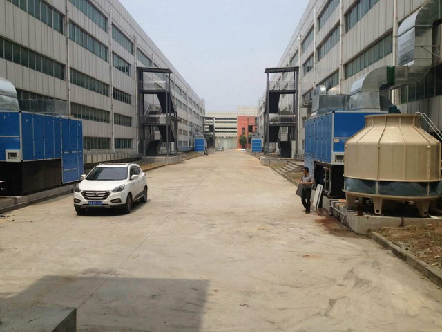 NAISIDA奈斯达团队为艾美特九江工厂大型仓储恒温控湿项目服务
